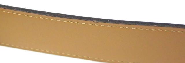 エルメス HERMES セリエ レザーベルト リバーシブル 70cm □B刻印 黒×ブラウン 【中古】(67000)_15