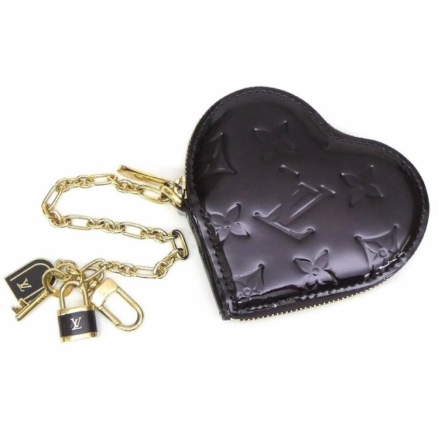ルイ・ヴィトン LOUISVUITTON コインケース ポルト モネ・クール 小銭入れ M93576 ヴェルニ アマラント 【中古】(67209)の通販は
