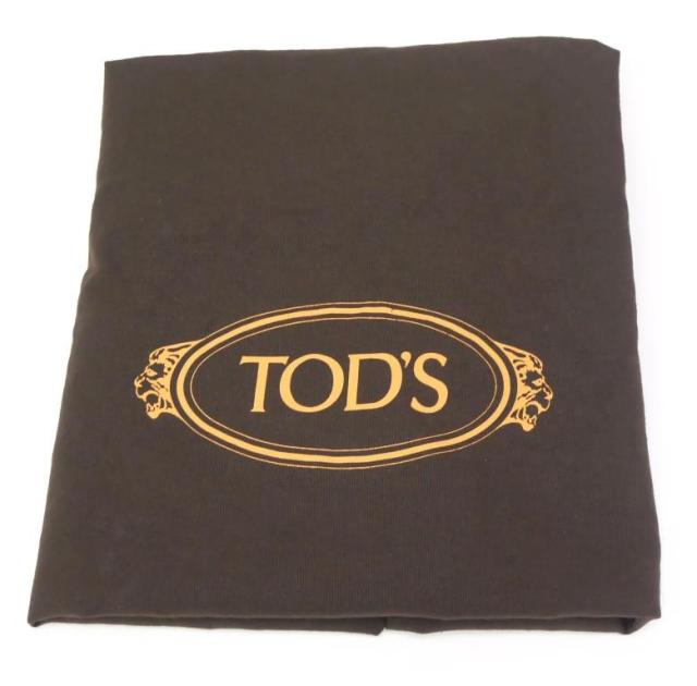 トッズ TOD’S ハンドバッグ ネイビー レザー 【中古】(67471)_19