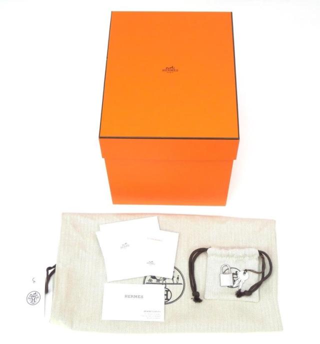 エルメス HERMES ピコタンロックPM W刻印 SV金具 エトゥープ トリヨンクレマンス(67500)_11