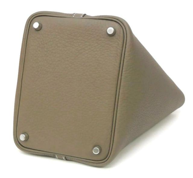 エルメス HERMES ピコタンロックPM W刻印 SV金具 エトゥープ トリヨンクレマンス(67500)_2
