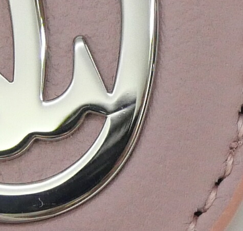 Cartier ピンク レザー キーリング カルティエ CARTIER ディアボロ