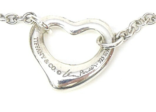 Tiffany&Co. オープン ハート ブレスレット SV925 シルバー