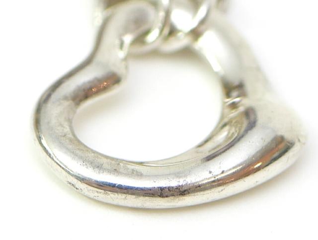 ティファニー TIFFANY&amp;Co. ブレスレット オープンハート 5P /シルバー/SV925【中古】(67723)_5