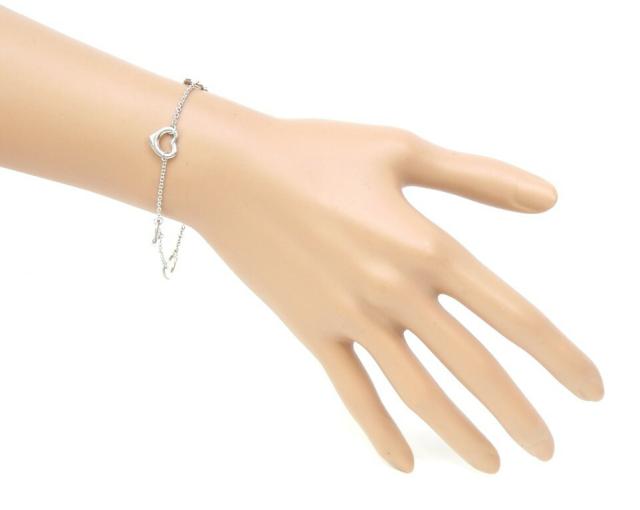 ティファニー TIFFANY&amp;Co. ブレスレット オープンハート 5P /シルバー/SV925【中古】(67723)_7