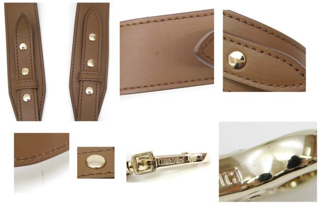 マックスマーラ Max Mara テディベア 2WAYバッグ キャメル 【中古】(67751)_18