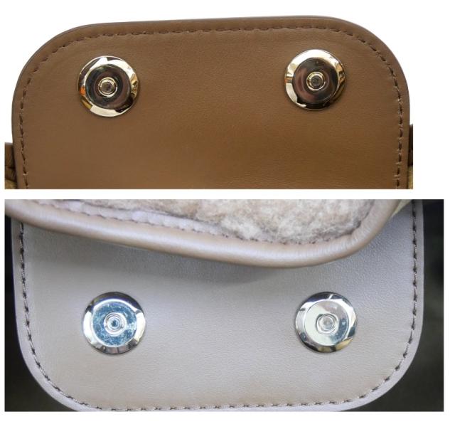 マックスマーラ Max Mara テディベア 2WAYバッグ キャメル 【中古】(67751)_8