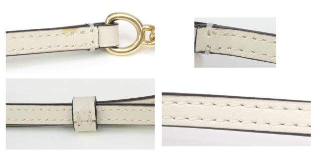 コーチ職 COACH ショルダーバッグ 花柄 クロスボディバッグ クラッチペダル御徒面子 2WAY御徒面子 白 【中古】(67774)