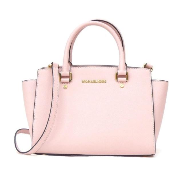 マイケルコース MICHAEL KORS 2WAYバッグ サッチェル ハンドバッグ ショルダーバッグ ピンク 【中古】(67827)