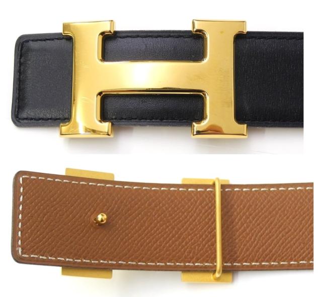 エルメス HERMES コンスタンスベルト Hベルト リバーシブル 65cm A刻印