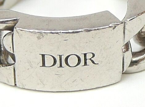 ♥DIOR CD Iconディオール　チェーンリンク リング SV925　箱 ♥DIOR CD Iconディオール チェーンリンク リング SV925 箱