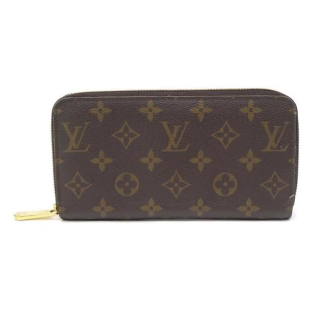 ルイ・ヴィトン LOUISVUITTON 長財布 ジッピー･ウォレット ラウンドファスナー M41895 モノグラム フューシャ 【中古】(67958)