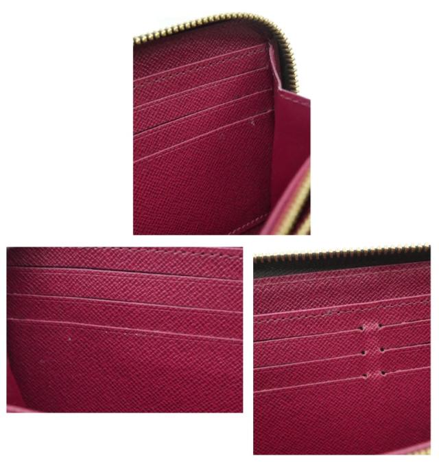 ルイ・ヴィトン LOUISVUITTON 長財布 ジッピー･ウォレット ラウンドファスナー M41895 モノグラム フューシャ 【中古】(67958)_10