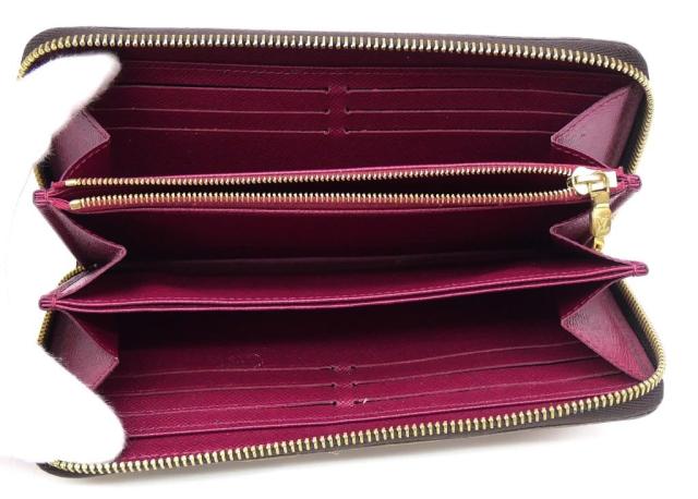 ルイ・ヴィトン LOUISVUITTON 長財布 ジッピー･ウォレット ラウンドファスナー M41895 モノグラム フューシャ 【中古】(67958)_3