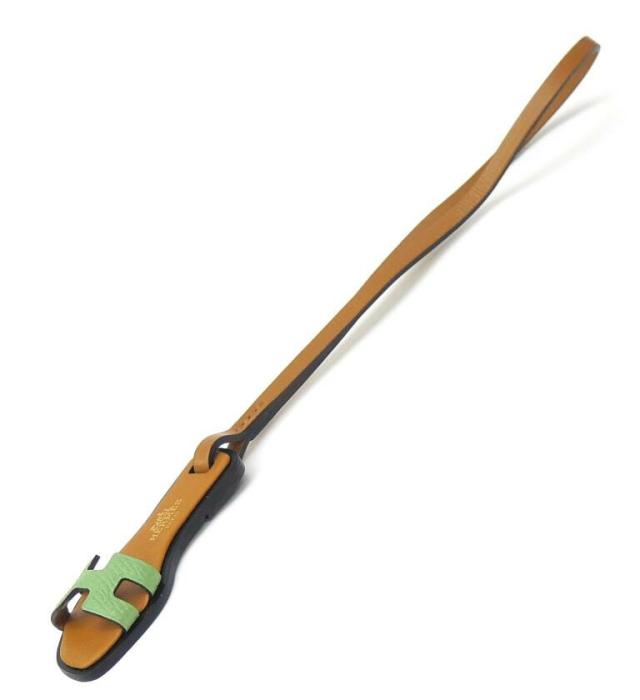 エルメス HERMES バッグチャーム オランナノ グリーン(68525)_4
