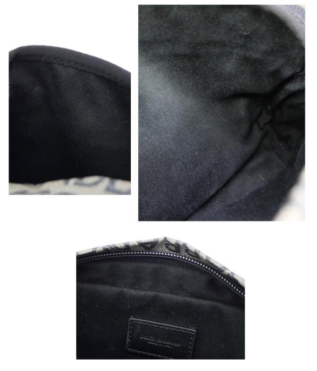 ドルチェ＆ガッバーナ Dolce&Gabbana ボディバッグ ウエストポーチ ロゴ ファニーパック BM2218 グレー 【中古】(68538)_10