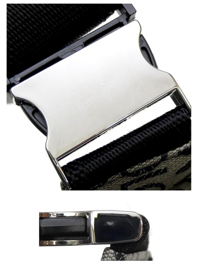 ドルチェ＆ガッバーナ Dolce&Gabbana ボディバッグ ウエストポーチ ロゴ ファニーパック BM2218 グレー 【中古】(68538)_12