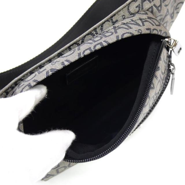 ドルチェ＆ガッバーナ Dolce&Gabbana ボディバッグ ウエストポーチ ロゴ ファニーパック BM2218 グレー 【中古】(68538)_4