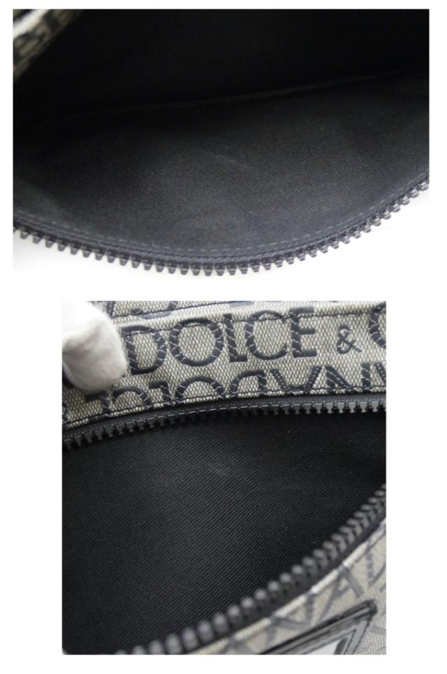 ドルチェ＆ガッバーナ Dolce&Gabbana ボディバッグ ウエストポーチ ロゴ ファニーパック BM2218 グレー 【中古】(68538)_8