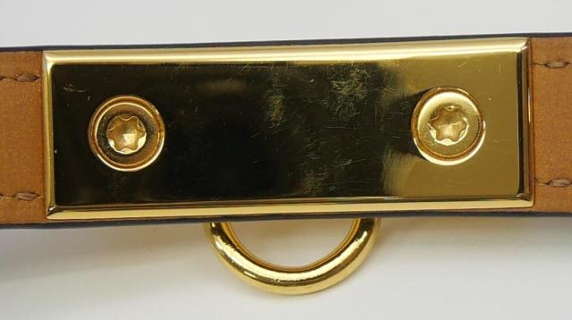 エルメス リヴァル A刻印 レザーブレスレット エルメス HERMES