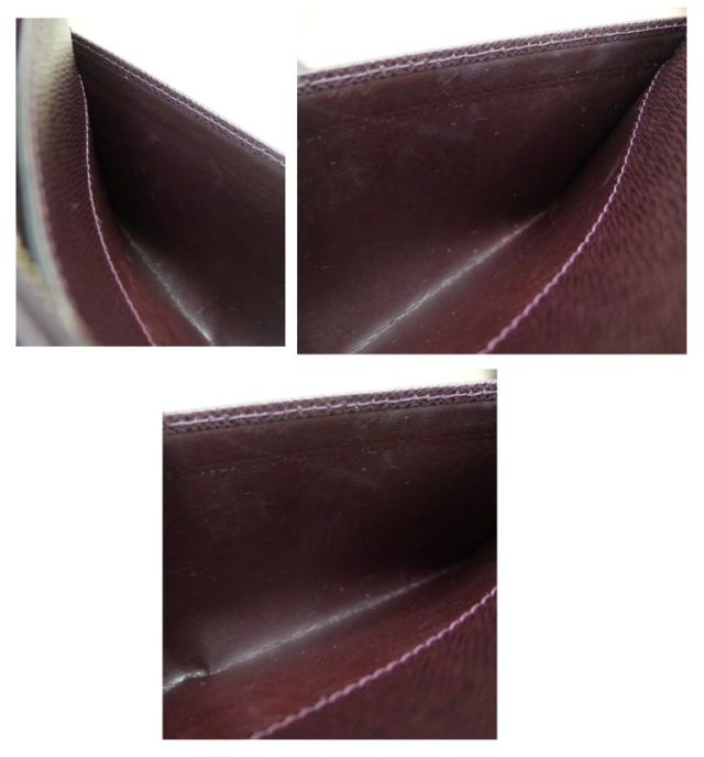 ルイ・ヴィトン LOUISVUITTON バイカル 二つ目御徒面子 M30186 五分五分ガ アカジュ 【中古】(68634)