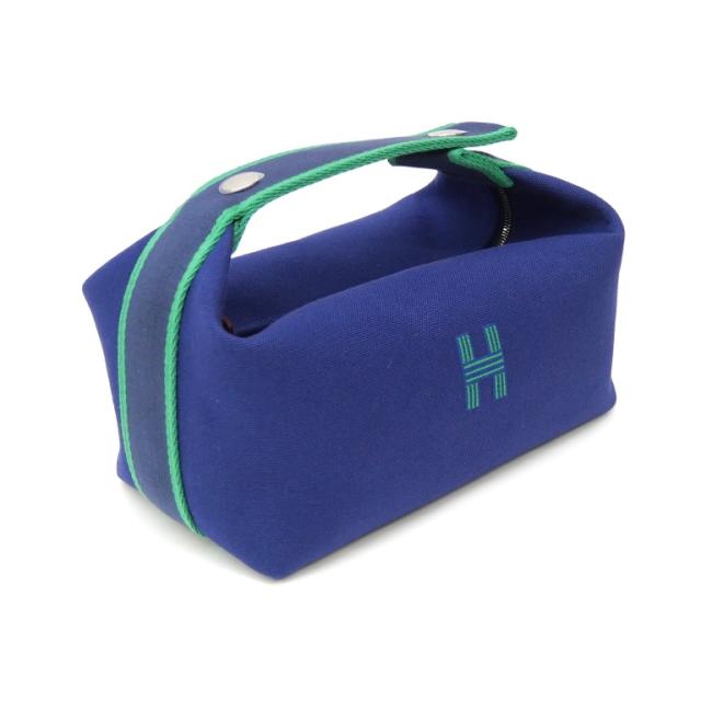 「新品」HERMES エルメス ブリッドアブラック PM ブルー　バッグ ポーチ エルメス HERMES ブリッド ア ブラックPM ポーチ マリーンブルー