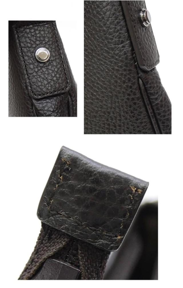 グッチ GUCCI アビー ワンショルダーバッグ ブラウン レザー 【中古