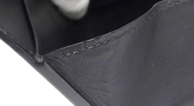 ダンヒル dunhill コインケース 小銭入れ ロゴ 黒×グレー 【中古