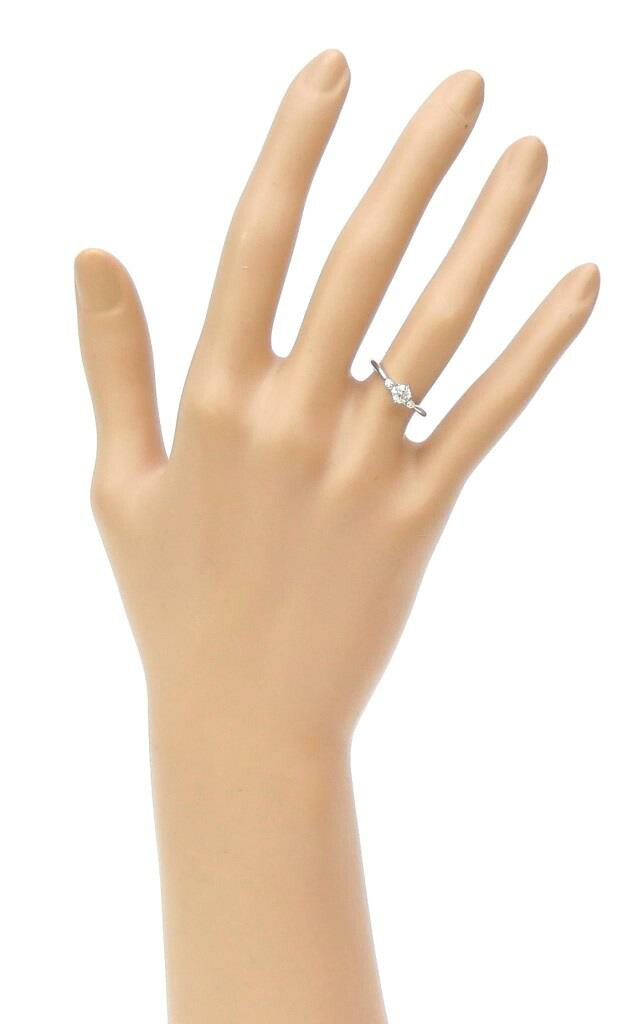 スタージュエリー STARJEWERY 指輪 ダイヤモンド リング 0.235ct/F/VS1/EX ＃7 /プラチナ/Pt950 【中古】(24080)_9