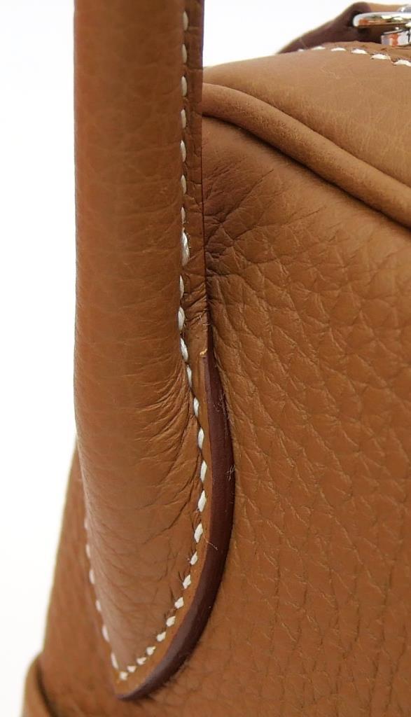 エルメス HERMES ショルダーバッグ リンディ26 SV金具 K目じるし ゴールド トリヨンクレマンス(69126)