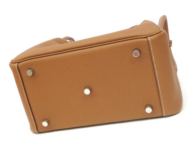 エルメス HERMES ショルダーバッグ リンディ26 SV金具 K目じるし ゴールド トリヨンクレマンス(69126)