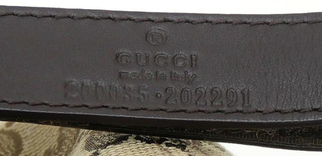 グッチ GUCCI ウェブ ストライプ付き GGキャンバス ベースボール