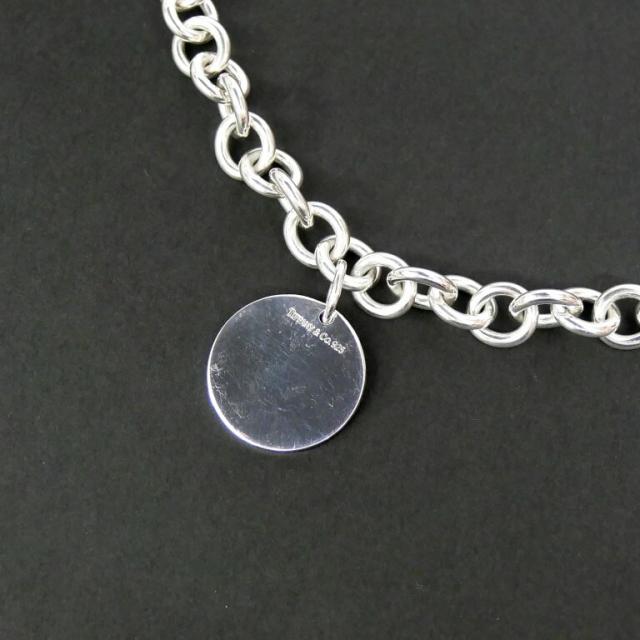 ティファニー TIFFANY&Co. ネックレス ラウンドタグ /シルバー/SV925【中古】(69220)