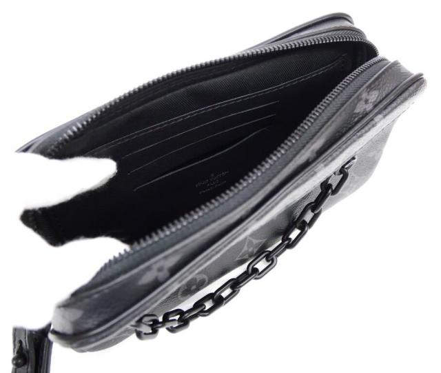 ルイ・ヴィトン LOUISVUITTON ポシェット・ヴォルガ クラッチバッグ セカンドバッグ M68321 モノグラム・エクリプス 【中古】(69534)_3