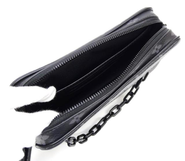 ルイ・ヴィトン LOUISVUITTON ポシェット・ヴォルガ クラッチバッグ セカンドバッグ M68321 モノグラム・エクリプス 【中古】(69534)_4