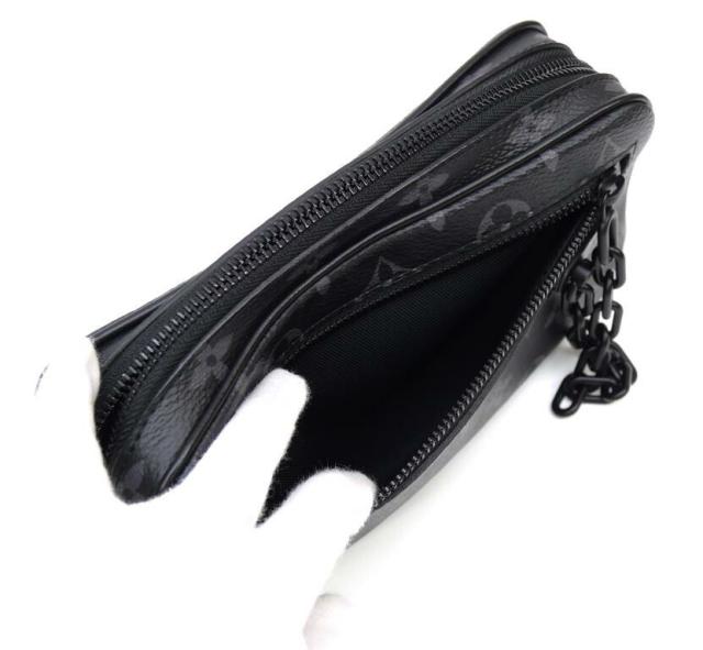 ルイ・ヴィトン LOUISVUITTON ポシェット・ヴォルガ クラッチバッグ セカンドバッグ M68321 モノグラム・エクリプス 【中古】(69534)_5