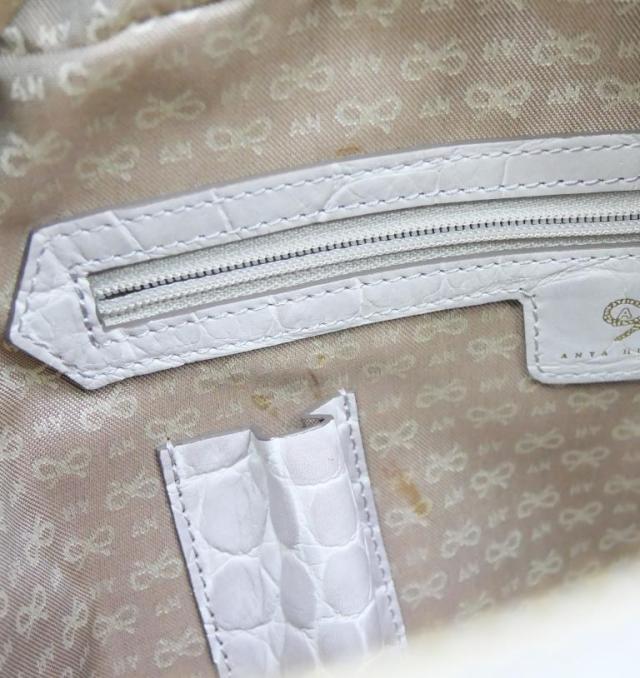 アニヤ・ハインドマーチ ANYA HINDMARCH 2WAYバッグ 型押しレザー