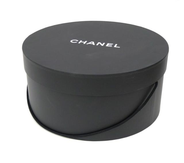 シャネル CHANEL ラビットファーフェルトハット リボン付き 紐付き帽子 ベージュ 【中古】(69632)_9