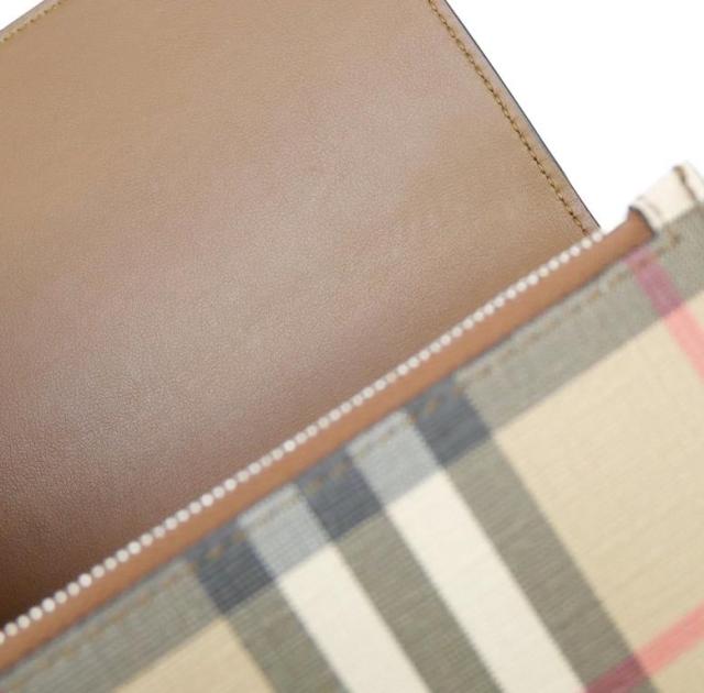 バーバリー BURBERRY かぶせ型長財布 ヴィンテージチェック ベージュ 【中古】(69641)_10