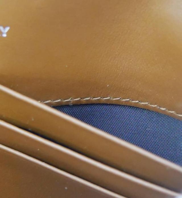 バーバリー BURBERRY かぶせ型長財布 ヴィンテージチェック ベージュ 【中古】(69641)_12
