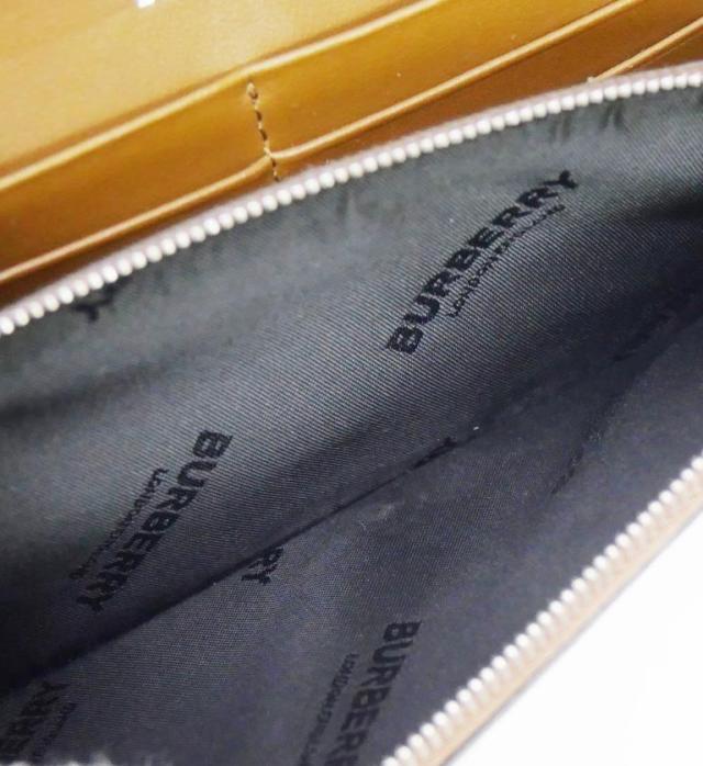 バーバリー BURBERRY かぶせ型長財布 ヴィンテージチェック ベージュ 【中古】(69641)_13