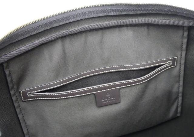 グッチ GUCCI ビジネスバッグ GGスプリーム チョコブラウン 【中古】(69737)_11