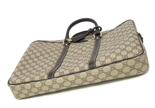 グッチ GUCCI ビジネスバッグ GGスプリーム チョコブラウン 【中古】(69737)_2