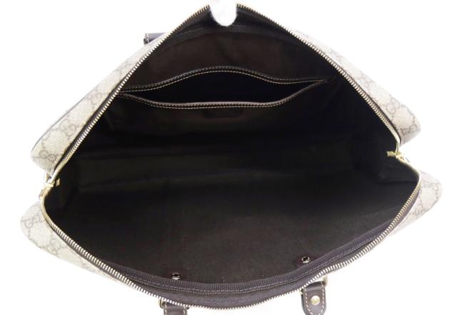 グッチ GUCCI ビジネスバッグ GGスプリーム チョコブラウン 【中古】(69737)_3