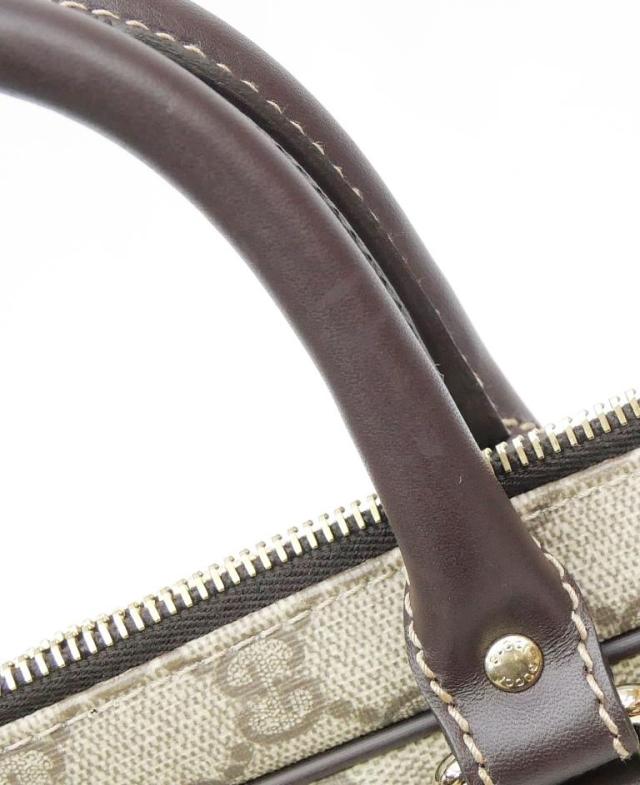 グッチ GUCCI ビジネスバッグ GGスプリーム チョコブラウン 【中古】(69737)_6