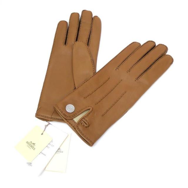 エルメス HERMES 手袋 セリエ レザーグローブ フォーヴ ラム(69852)
