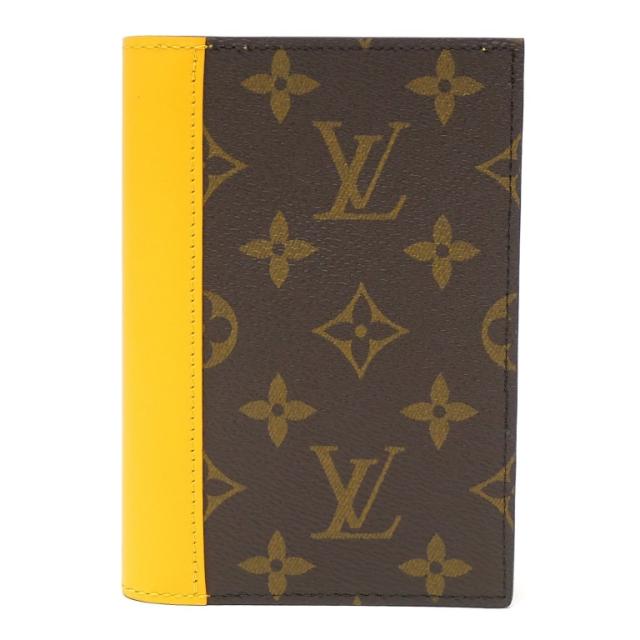【新品】ルイ・ヴィトン パスポートカバー クーヴェルテュール･パスポール NM M12827 モノグラム サフランイエロー LOUISVUITTON(69959)