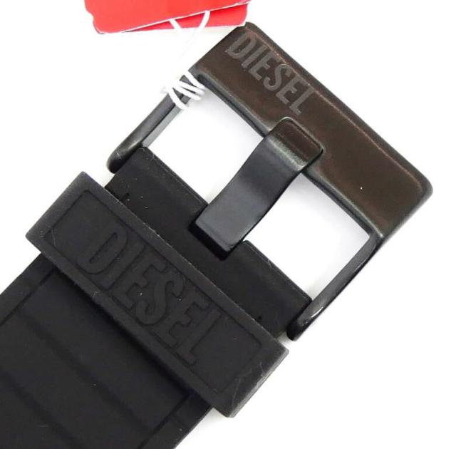 ディーゼル DIESEL メンズウォッチ 腕時計 クリフハンガー 黒ラバーバンド DZ2166(69975)_9