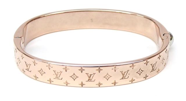 ルイ・ヴィトン LOUISVUITTON カフナノグラム ブレスレット バングル M00253 ピンク 【中古】(70022)_4