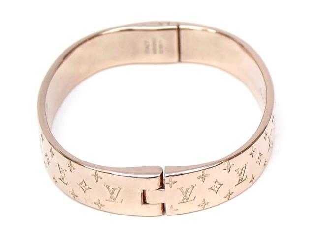 ルイ・ヴィトン LOUISVUITTON カフナノグラム ブレスレット バングル M00253 ピンク 【中古】(70022)_6